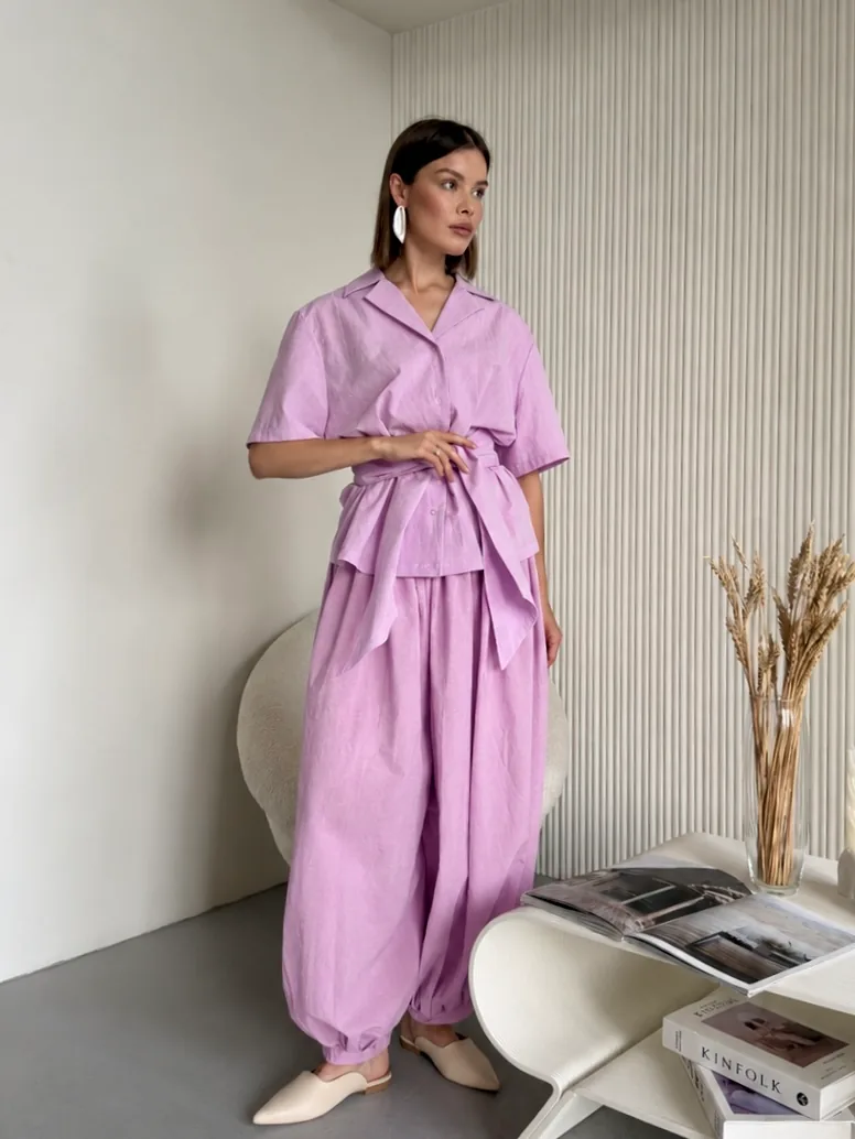 NOVA BLOUSE + ALADDIN PANTS