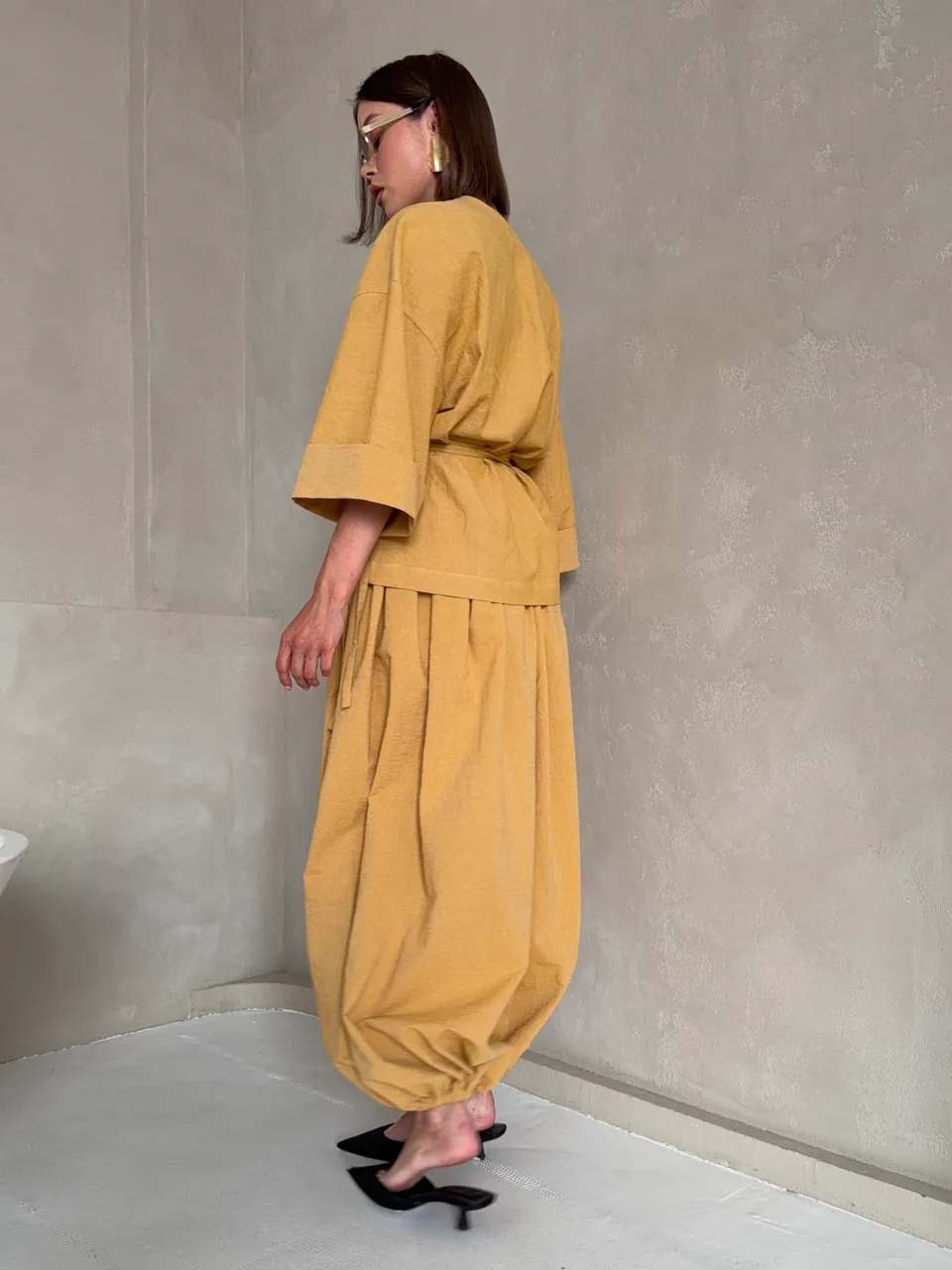 AURA KIMONO + ALADDIN PANTS — AURA KIMONO + ALADDIN PANTS