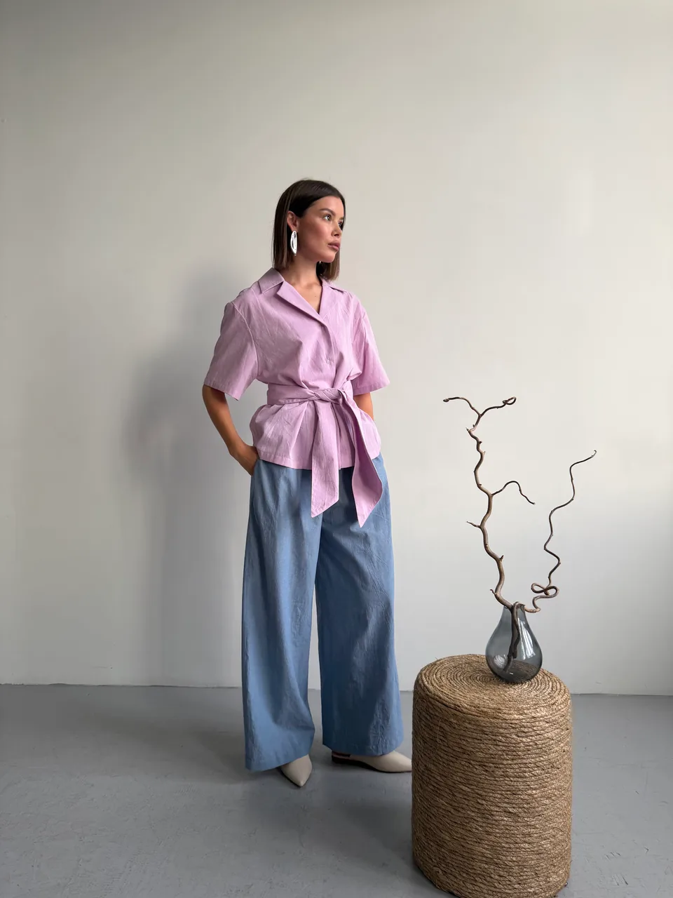 NOVA BLOUSE + WIDE PANTS — NOVA BLOUSE + WIDE PANTS