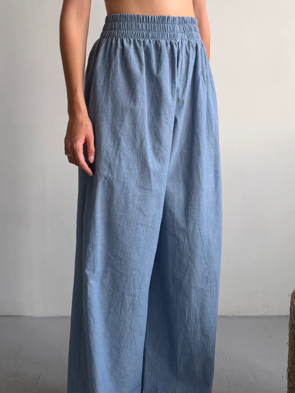 AURA KIMONO + WIDE PANTS — Состав комплекта: WIDE PANTS